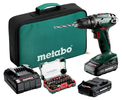 Produktbild von Metabo BS 18 Set Akku-Bohrschrauber