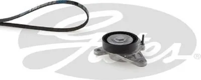 Produktbild von Gates K026PK1028 Keilrippenriemensatz für VW Golf VII Schrägheck (5G1, BQ1, BE1, BE2) Passat Variant (3G5, CB5) Golf VII Variant (BA5, BV5) T-Roc