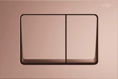 Image de Mexen Fenix 10 XS bouton de rinçage, rose doré - 601005