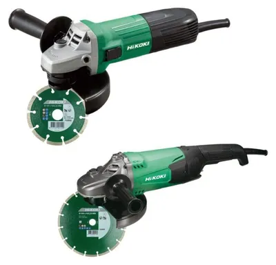 Image de Pack de 2 meuleuses HIKOKI G23STWAZ et G13STAYGZ - Ø125mm et Ø230mm