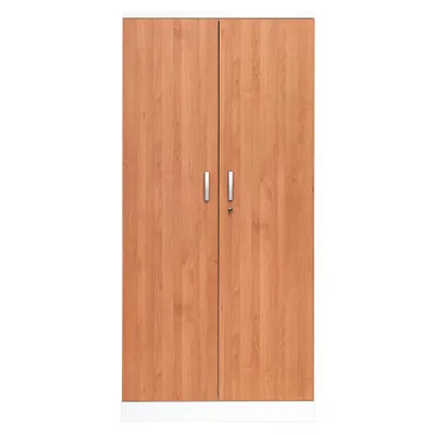 Produktbild von Gürkan Stahlschrank 100115 verkehrsweiß, erle 92,0 x 42,0 x 195,0 cm