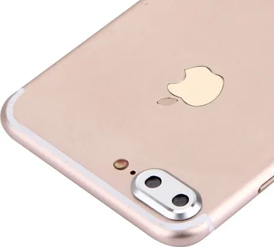 Obrázok produktu pre Ochrana fotoaparátu pre Apple iPhone 7 Plus – ochranný krúžok na fotoaparát, strieborný
