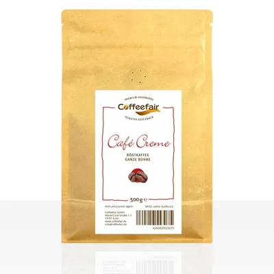 Produktbild von Coffeefair Cafe Creme 10 x 500g Kaffeebohnen Barista Qualität