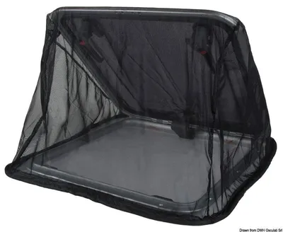 Zdjęcie produktu dla Flyscreen mesh do outdoor hatches 430 x 300 mm Osculati 19.355.08