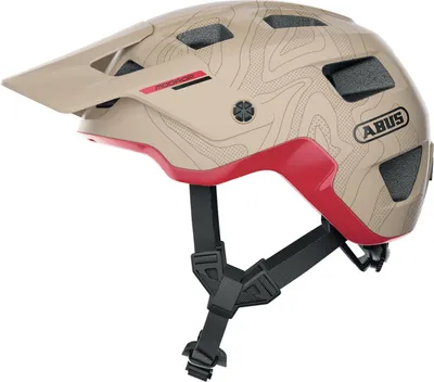 Obrázok produktu pre ABUS MTB prilba MoDrop - robustná cyklistická prilba s dobrou ventiláciou pre horských cyklistov - prispôsobená na mieru - unisex - béžová matná, veľkosť S (51-55 cm?)