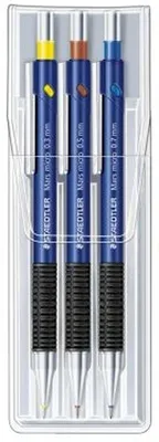 Obrázek produktu pro STAEDTLER Mars micro 775 - Černá - Černá - B - Kulatá - Výsuvná - Kovová