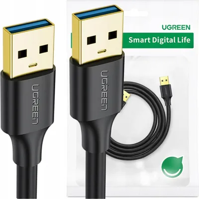 Product packaging showing a USB cable.