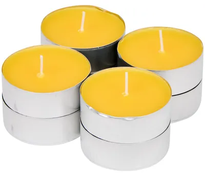 Produktbild von Citronella duftende Teelichter - Zitrusduft - 24x Stuck