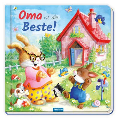 Produktbild von Trötsch Pappenbuch mit Reimen Oma ist die Beste!