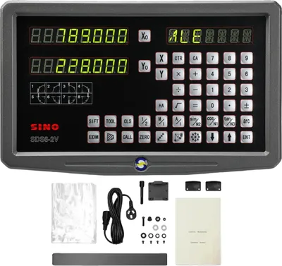 Image de Affichage numérique, prise en charge de 2 axes, sortie de signal TTL, 2 axes DRO