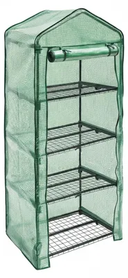 Obrázek produktu pro Relaxdays 4052025044855, Skleník, Zelená, Plast, Ocel, 1 dveře/dveří, Zip