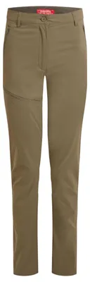 Image de Craghoppers - Pantalon de randonnée « Pro III » pour femme CG2170 (taille 44, coupe classique) (couleur olive sauvage)
