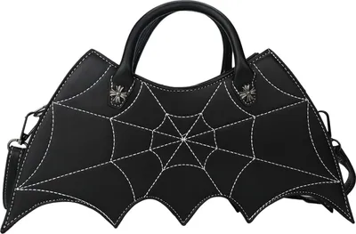 Produktbild von Fledermaus Flügel Umhängetasche, PolyurethanSpinnennetz Crossbody Handtasche für Frauen