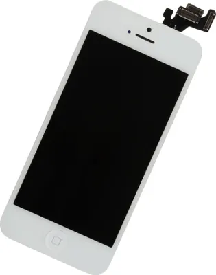 Produktbild von Für iPhone 5 Retina Display Touchscreen Vormontiert Weiss