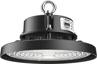 Produktbild von hoftronic LED Hallenstrahler 100W 16000lm 4000K Schwarz IP65