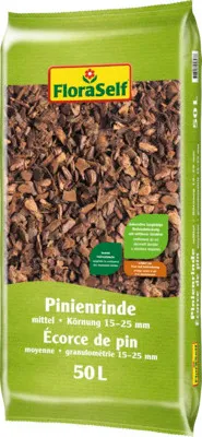 Produktbild von Pinien-Rindenmulch FloraSelf 15-25 mm mittel 50 L