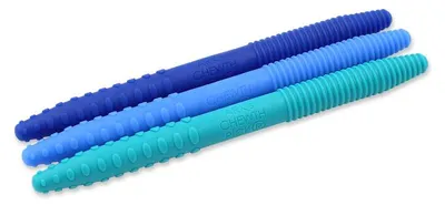 Image de Ark Therapeutics, jouet à mâcher Chewth Pick® sensoriel, lot de 3, bleu