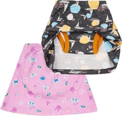 Produktbild von Famanu Trainingsrockset für Mädchen 2-7 Jahre - 2-teilig, aus 100% Baumwolle