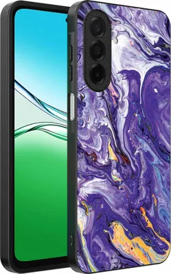 Zdjęcie produktu dla Etui na telefon Oppo A5 z nadrukiem Purple Gold Marble - TPU Backcover Case Purple Gold Marble Design - Purple Gold - Smartphonica
