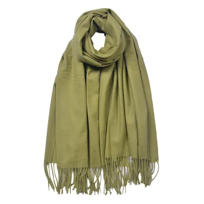 Produktbild von Juleeze Winterschal Damen 68x175 cm Grün Synthetisch