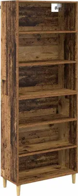 Produktbild von Highboard Altholz 69,5 x 32,5 x 180 cm Holzwerkstoff