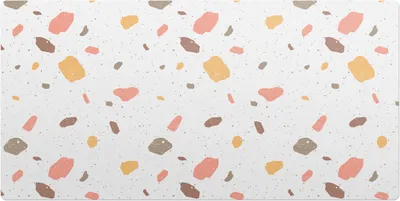 Obrázok produktu pre Pastelové Terazzo – Podložka na stôl – Kancelárska podložka na písací stôl – 120x60 cm – Veľká ochranná podložka – Pracovná podložka – Protišmyková podložka