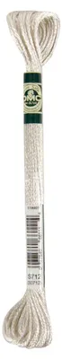 Produktbild von DMC Stickgarn Mouline Satin, Farbe 1008f - 712, 6 Fäden, 8 Meter