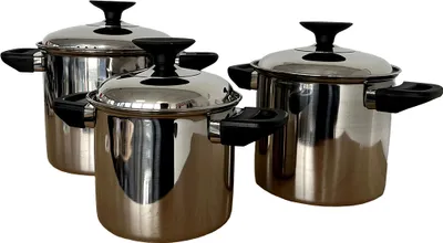 Produktbild von Kampa Space Saver, Topf-Set, Edelstahl, Edelstahl, Edelstahl