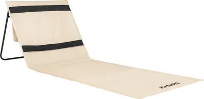 Produktbild von VirtuFit Strandmatte Beige, 166 x 55 cm mit verstellbarer Rückenlehne