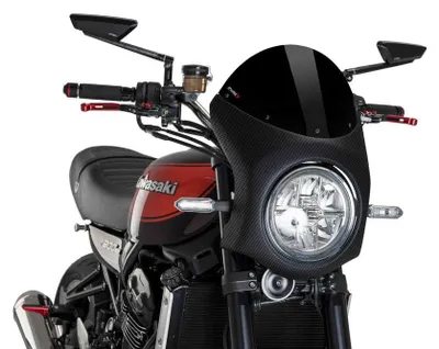Produktbild von PUIG 9596N Retro-Verkleidungscheibe  passend fuer KAWASAKI Z900RS Schwarz