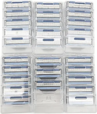 Produktbild von Gillette Rasierklingen Rasurpflege Mach3 Ersatzklingen 28 Stück Herrenpflege
