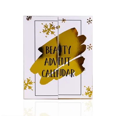 Produktbild von Accentra Adventskalender buchförmig gold Dekorativkosmetik 3450469IT