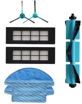 Produktbild von Staubsauger-Accessoireset 7 - Ersatzfilter - HEPA-Filter - Hauptborstel - Seitenbesen - Kleidungswischer - Verbessert Leistung - Staubsaugerfilter