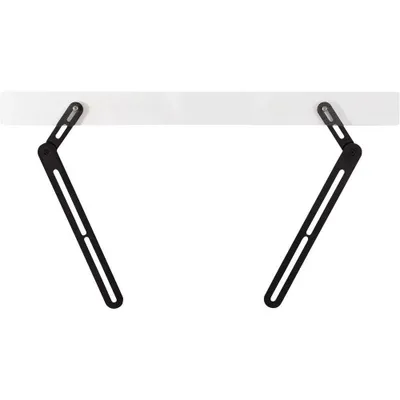 Produktbild von SpeaKa Professional Easy Soundbar-Halterung Schwenkbar Schwarz 1 Paar