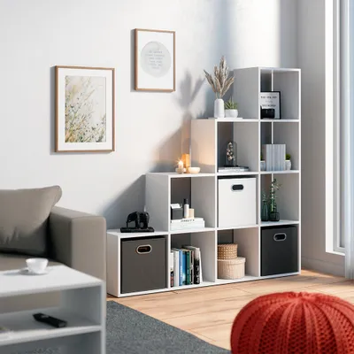 Bücherregal N Hochglanz Weß 270 Cm | Bookcase, He Produktbild-Vorschau 5