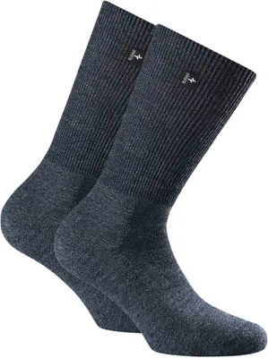 Produktbild von Rohner Advanced Socks Uni Trekking Socken 2er Pack - Fibre light supeR, Trekking Light Blau 44-46