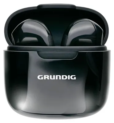 Imagen del producto de Auriculares Bluetooth intraaurales, tipo "earbuds", con batería de 200 mAh, que ofrecen 3 horas de reproducción. Auriculares inalámbricos para llamadas con manos libres, que incluyen un estuche de carga. Modelo TWS, color negro