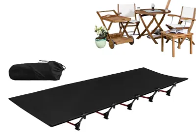 Produktbild von Kompaktes, zusammenklappbares Campingbett für Camping und Reisen