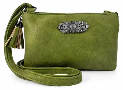 Produktbild von Trachten Handtasche "Sofia" - Dirndl Umhängetasche | Hellgrün