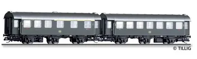 Produktbild von Tillig 1072 Reisezugwagen-Paar der DB