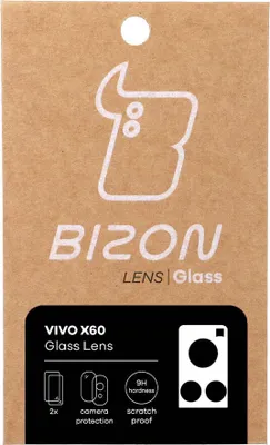 Produktbild von Gehärtetes Glas für die Kamera Bizon Glass Lens für Vivo X60, 2 Stück
