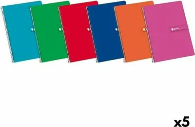 Obrázek produktu pro Zápisník ENRI A4 80 listů (5 kusů)