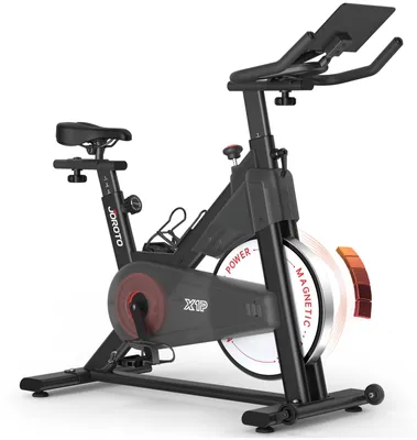 Image de Vélo d'appartement JOROTO avec résistance magnétique, ergomètre pour entraînement à domicile