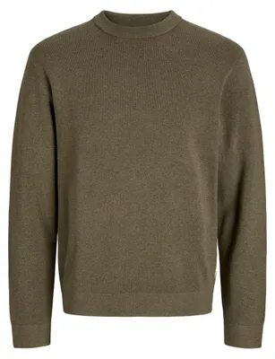 Immagine prodotto di JACK & JONES Jprccmilano, maglia a coste con collo a giro