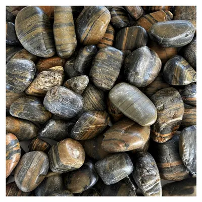Produktbild von 1 kg gerundete Kieselsteine, 20-60 mm