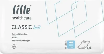 Image de Lille Classic Bed Extra 60 x 60 cm - 1 paquet de 35 protections