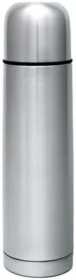 Edelstahl-Thermosflasche 0,5 l, Vakuum-isoliert, auslaufsicher