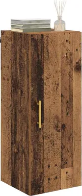 Obrázok produktu pre vidaXL Nástenná skrinka z regenerovaného dreva 34,5 x 34 x 90 cm materiál na báze dreva