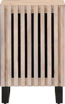 Image de vidaXL Armoire de salle de bain 38x34x58 cm bois massif mangue