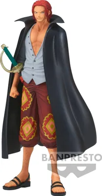 Produktbild von Banpresto One Piece Shanks The Grandline Series Film Red Figure 17 Cm Orange  Orange One Size